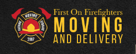 First on Firefighters Moving and Delivery Logo