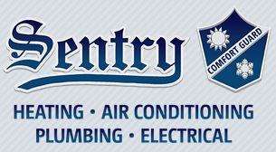 Sentry Heating, Air, Plumbing, Electrical & Generators Logo