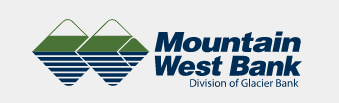 Mountain West Bank, Division of Glacier Bank Logo