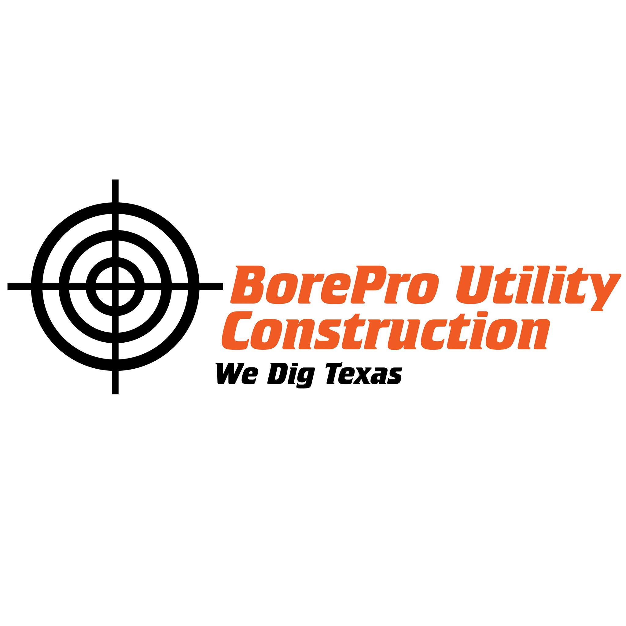 BorePro Utility Construction Logo