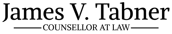 James V. Tabner, Counsellor at Law Logo