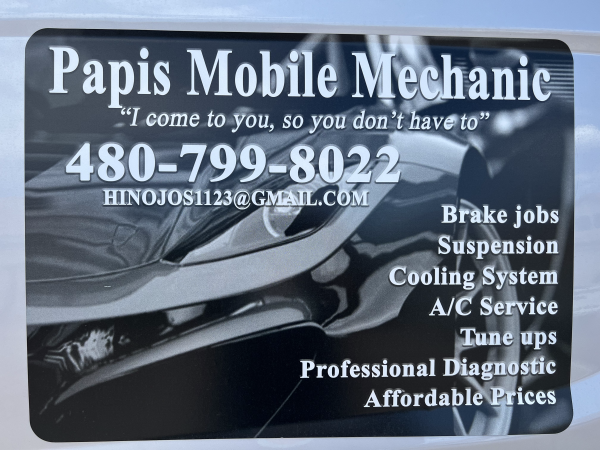 Papi's Mobile Mechanic Logo