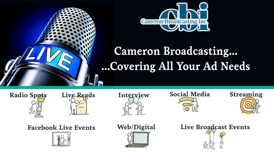 Cameron Broadcasting Logo