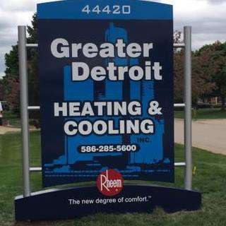 Greater Detroit Heating & Cooling, Inc. Logo