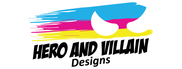 Hero and Villain Designs Logo