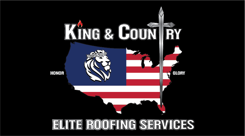 King & Country Elite Roofing Services Logo