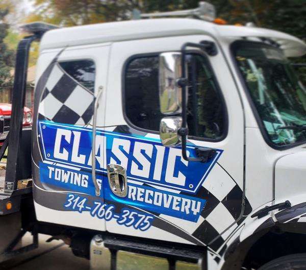 Classic Towing and Recovery Logo