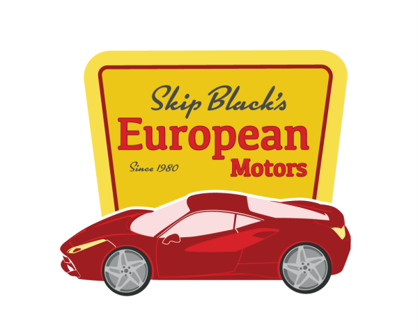 Skip Black's European Motors Logo