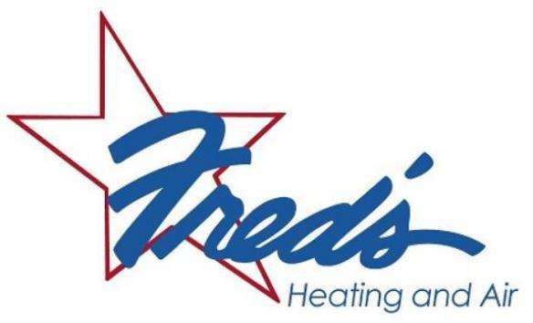 Fred's Heating and Air Logo