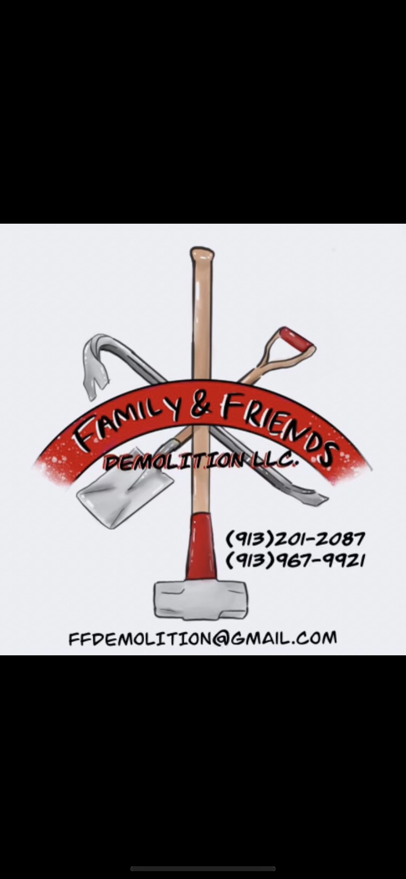 Family and Friends Demolition LLC Logo