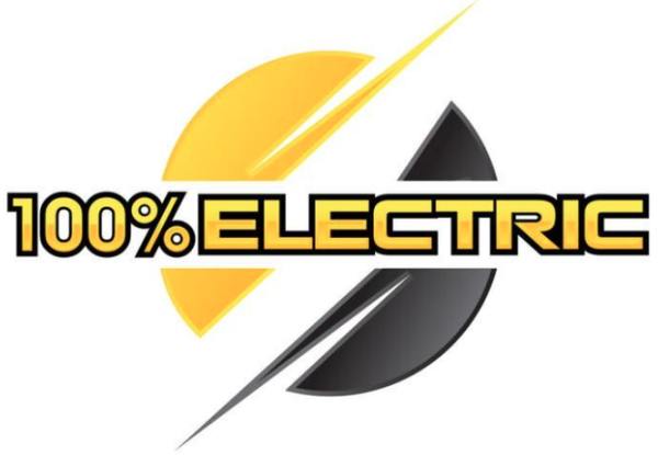 100% Electric LLC Logo