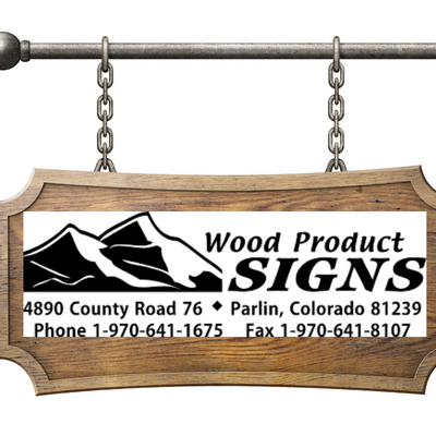 Wood Product Signs Logo