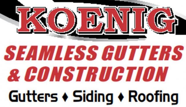 Koenig Seamless Gutters & Construction, LLC Logo