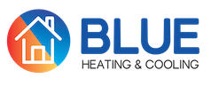 E.N. Blue Heating & Air Conditioning Logo