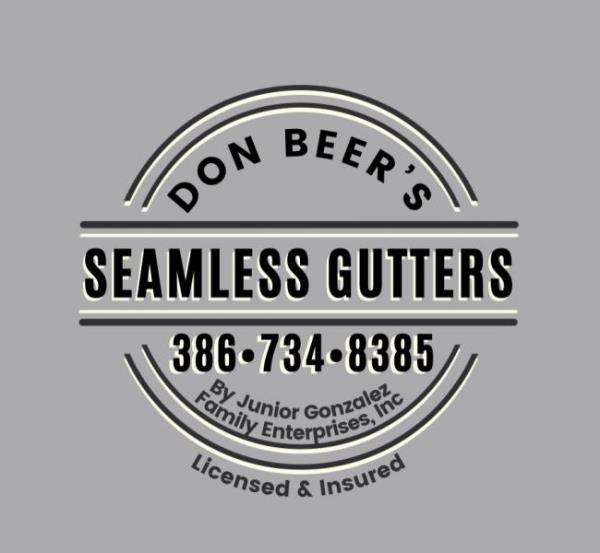 Don Beers Seamless Gutters Logo