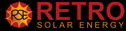 Retro Solar Energy Logo