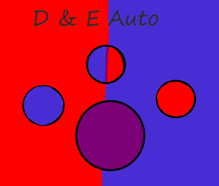 D & E Auto Inc. Logo