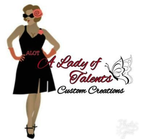 A Lady of Talents Custom Creations, LLC Logo