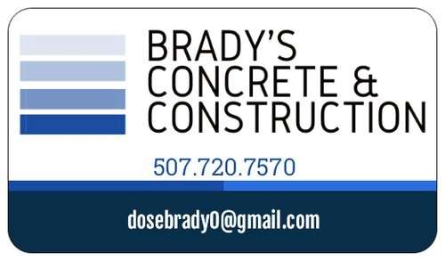 Brady's Concrete & Construction, LLC Logo