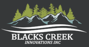 Blacks Creek Innovations Inc - Firewood Processors Equipment Logo