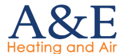 A&E Heating and Air Logo