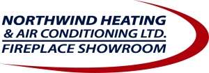Northwind Heating, Cooling and Fireplace Showroom Logo