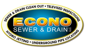 ECONO Sewer And Drain Logo