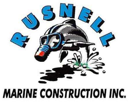 Rusnell Marine Construction Inc. Logo