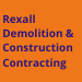 Rexall Demolition & Construction Contracting Logo