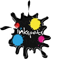 Ink Spots Printing & Media Design Logo