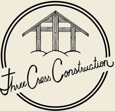 Three Cross Construction Logo