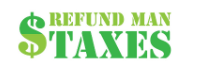 Refund Man Taxes Logo