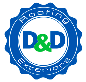 D & D Roofing & Exteriors Logo