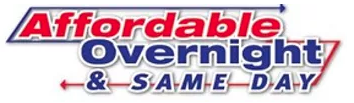 Affordable Overnight and Same Day Logo