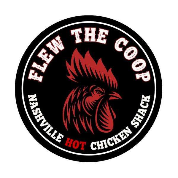 Flew the Coop Nashville Hot Chicken Shack Logo