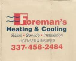 Foreman's Heating & Cooling, LLC Logo