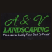 A & V Lawn and Landscaping Logo