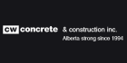 CW Concrete & Construction Inc. Logo