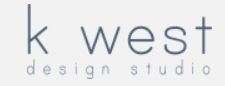 Kitchen West Design Studio Logo