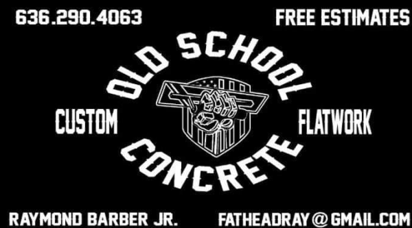 Old School Concrete Logo