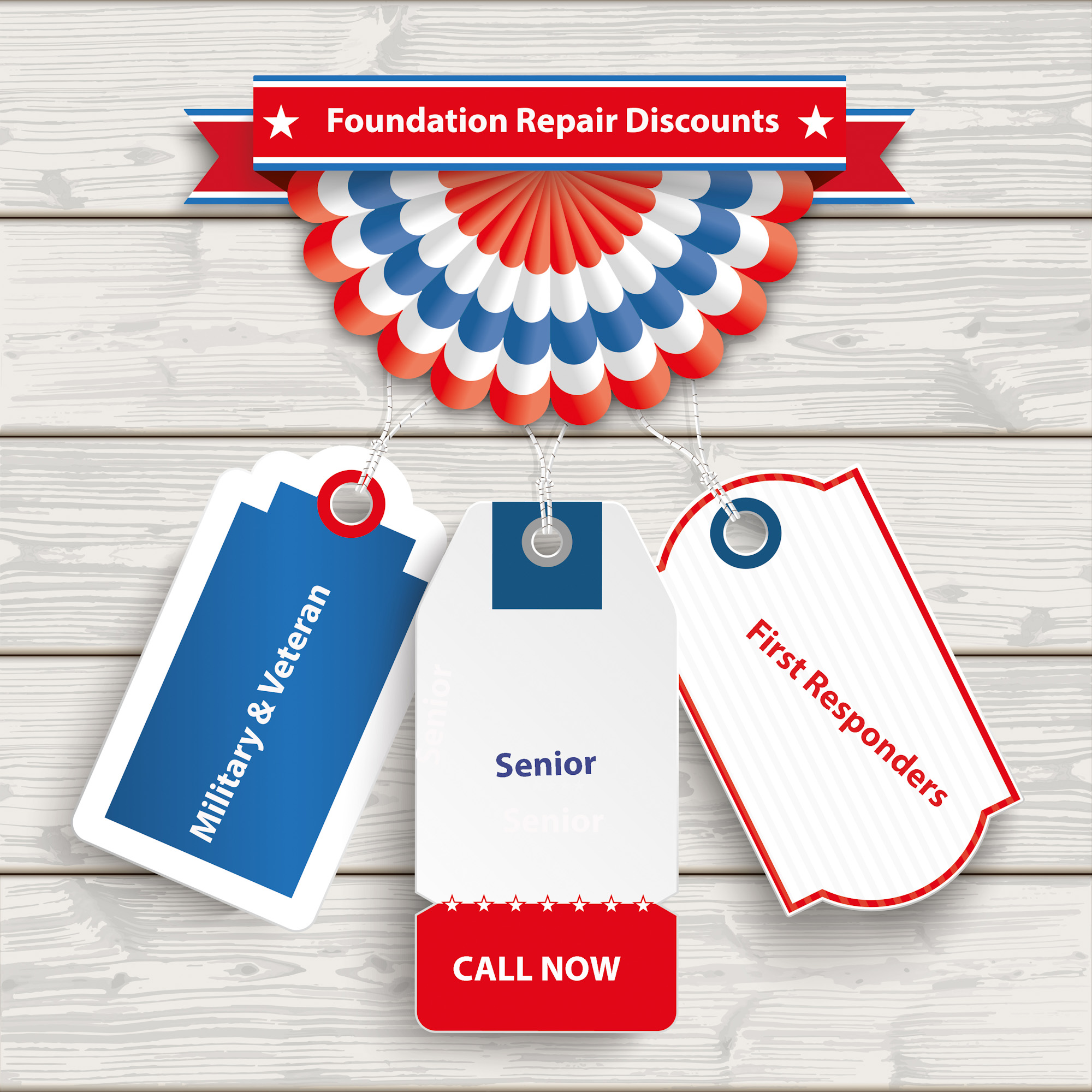 Patriot Foundation Repair Logo