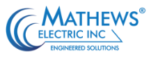 Mathews Electric, Inc. Logo