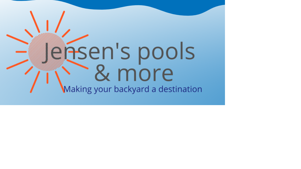 Jensen's Pools & More, LLC Logo