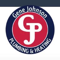 Gene Johnson Plumbing & Heating Logo