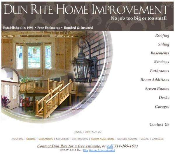 Dun Rite Home Improvement Logo