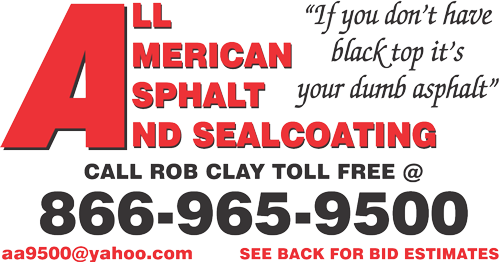 All American Asphalt and Sealcoating Logo