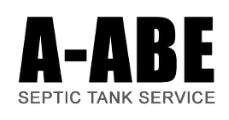 A - Abe Septic Tank Service Logo