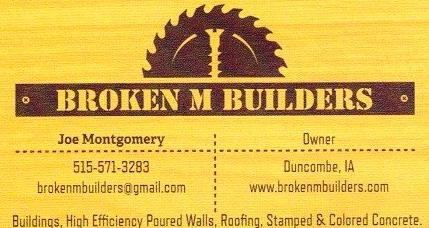 Broken M Builders Logo