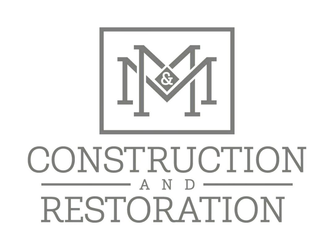 M & M Construction & Restoration, Inc. Logo