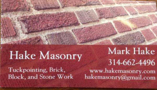 Hake Masonry Logo